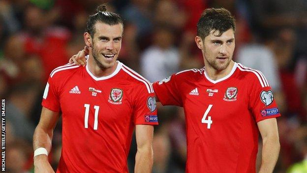 Ben Davies and Gareth Bale