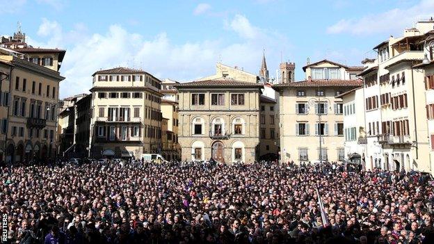 Davide Astori funeral