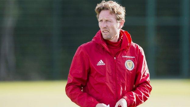 Scotland Under-21 manager Scot Gemmill