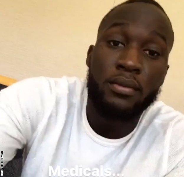 Romelu Lukaku on Instagram