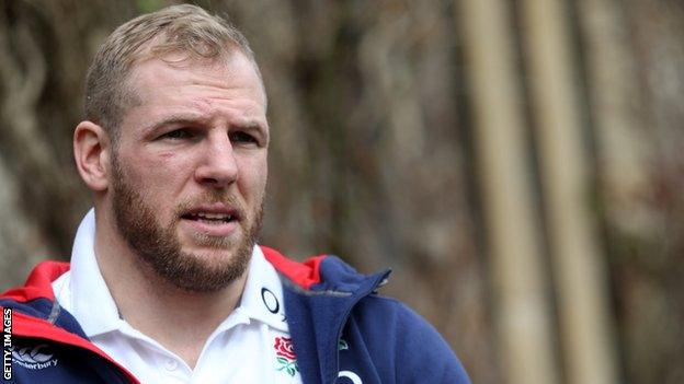 England flanker James Haskell