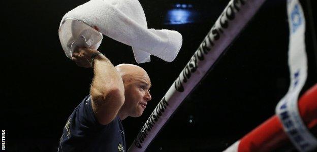 Trainer Dominic Ingle threw in the towel to stop Kell Brook suffering serious injury