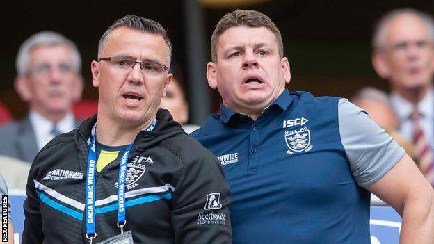 Andy Last and Lee Radford