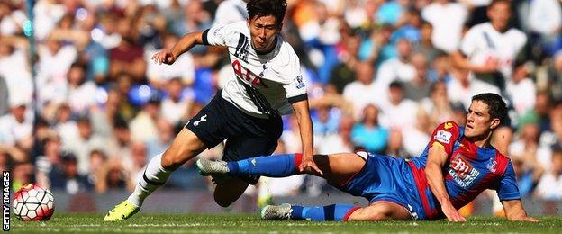 Tottenham forward Son Heung-min