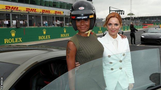 Mel B and Geri Horner