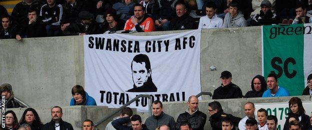 Swansea City fans