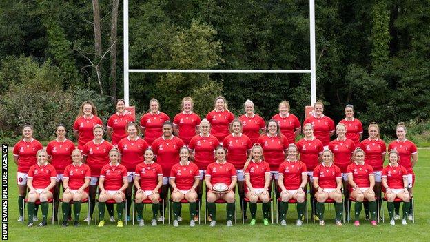 Wales women's squad that is travelling to New Zealand will be the first World Cup party that includes players with professional contracts