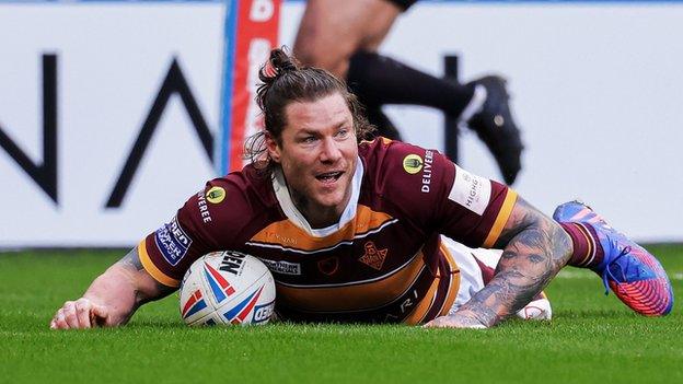 Huddersfield forward Chris McQueen has started the new Super League season with three tries in two games