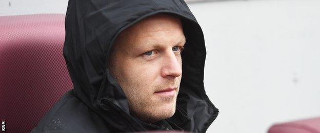 Hearts forward Steven Naismith