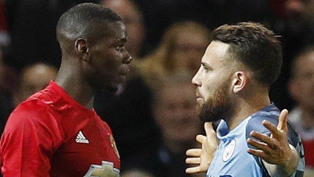 Paul Pogba and Nicolas Otamendi