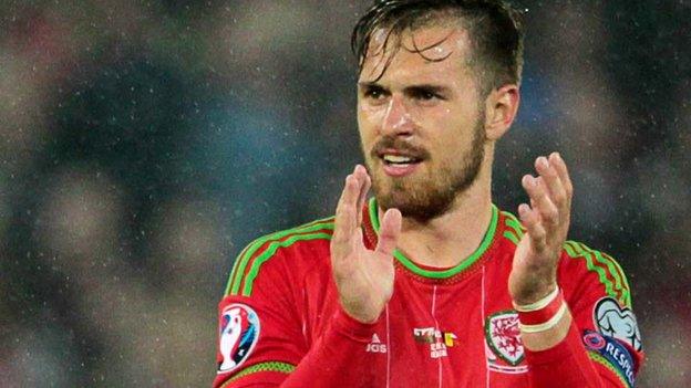 Wales mifielder Aaron Ramsey