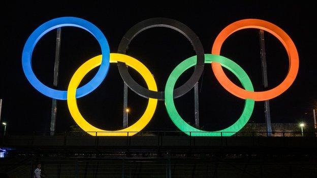 The Olympic rings