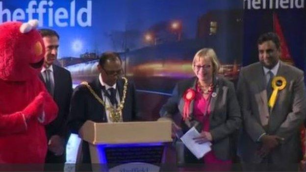 Gill Furniss is elected the new MP for Sheffield Brightside and Hillsborough