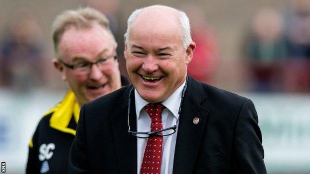 Brechin City chairman Ken Ferguson