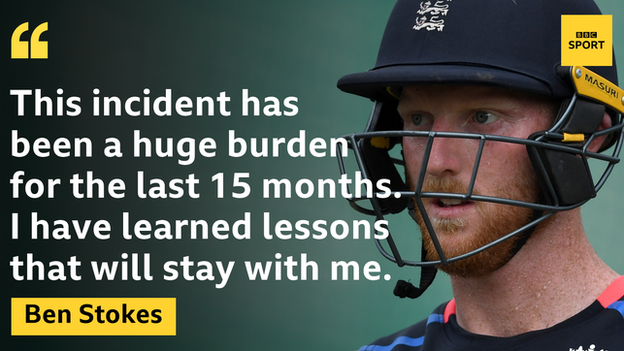 Ben Stokes quote graphic