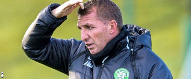 Celtic manager Brendan Rodgers