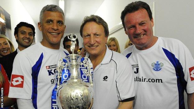 Keith Curle, Neil Warnock and Mick Jones