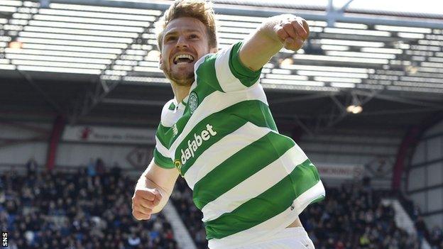 Celtic midfielder Stuart Armstrong