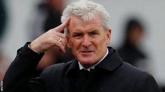 Former Stoke manager Mark Hughes