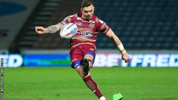 Danny Brough landed five of his seven conversions on his return after suspension