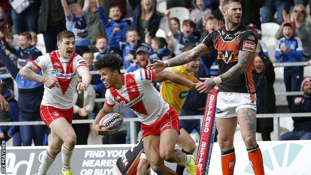 St Helens v Castleford Tigers