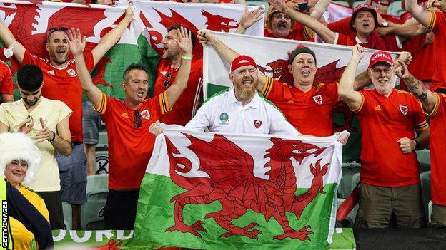 Wales fans