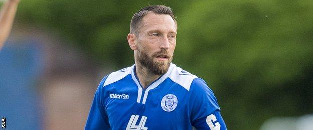 Queen of the South striker Stephen Dobbie