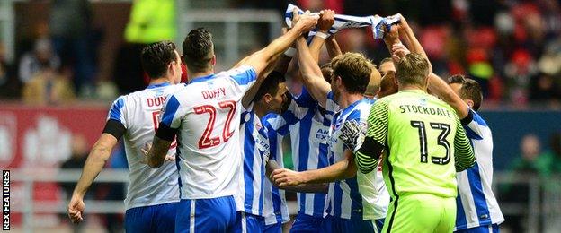 Brighton players