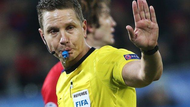 Swedish ref Martin Strombergsson