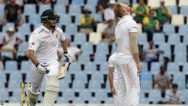 Stephen Cook and Ben Stokes