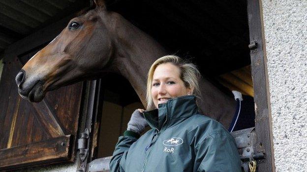 Laura Collett and Kauto Star