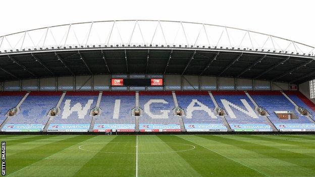 Over £100,000 has been raised by Wigan Athletic fans just 24 hours after a scheme was launched to raise £500,000 by Monday to secure the club's future