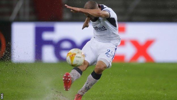 Kemar Roofe's incredible strike capped Rangers' win at Standard Liege