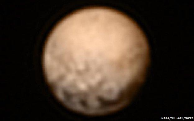 Pluto image from 3 July