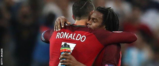 Cristiano and Renato Sanches