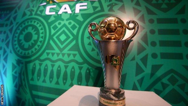 The Confederation Cup trophy