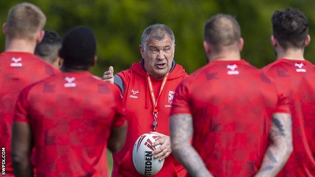 England coach Shaun Wane