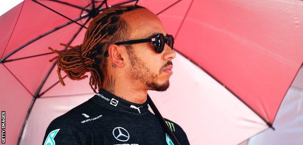 British Formula 1 driver Lewis Hamilton