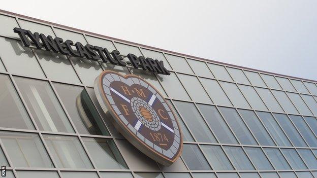 Tynecastle main stand