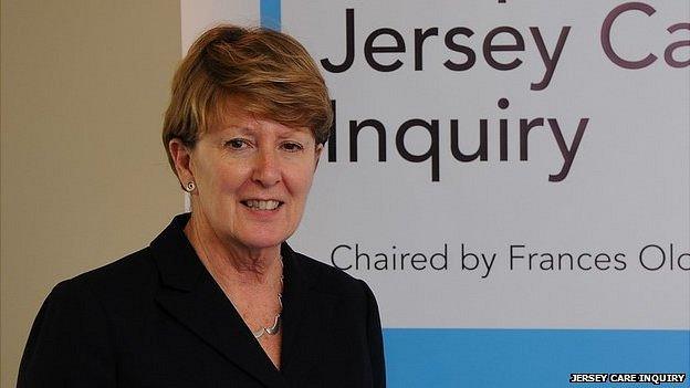 Jersey Care Inquiry chairwoman Frances Oldham