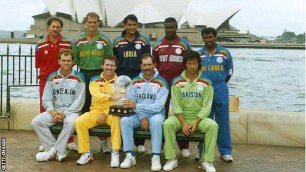 Cricket World Cup captains 1992