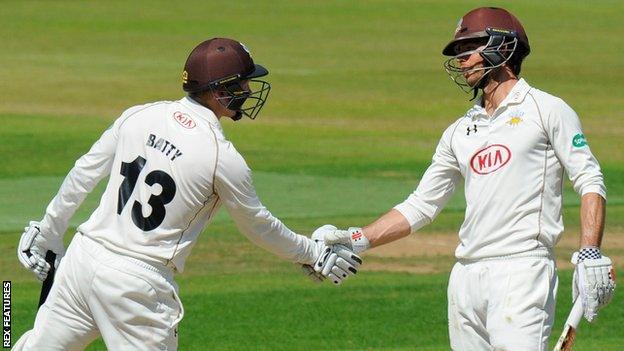 Gareth Batty and Ben Foakes