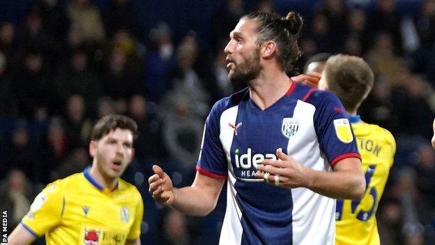 Albion striker Andy Carroll has hit seven goals against Swansea in 11 league appearances, more than against any other side in his career. including his first Reading goal earlier this season