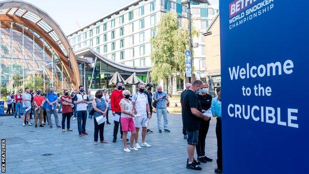 The Crucible Theatre in Sheffield
