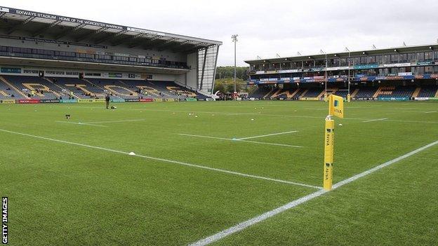 Sixways first hosted Premiership rugby for Worcester Warriors in 2004