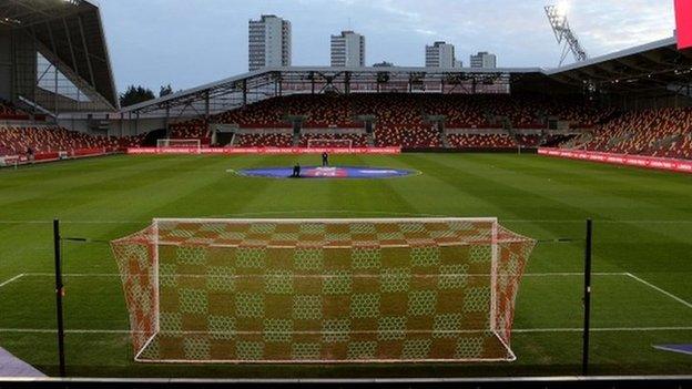 The loss of the game at the Brentford Community Stadium is a first postponement for both sides this season