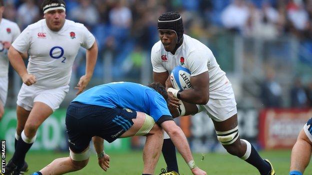 England's Maro Itoje