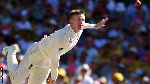 Hampshire and England leg spinner Mason Crane