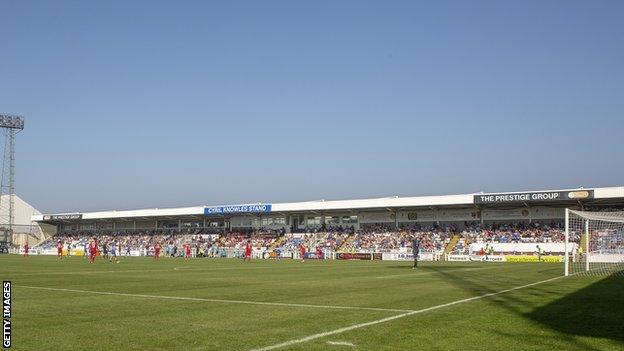 Hartlepool United's Victoria Park