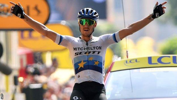 Matteo Trentin wins stage 17 of the 2019 Tour de France